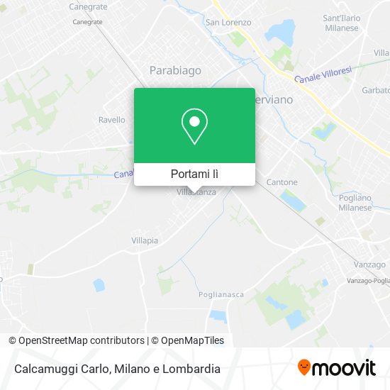 Mappa Calcamuggi Carlo