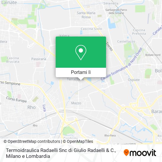 Mappa Termoidraulica Radaelli Snc di Giulio Radaelli & C.