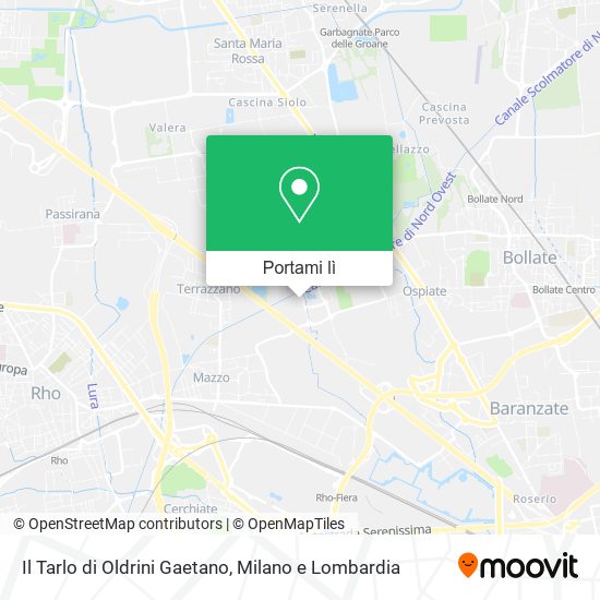 Mappa Il Tarlo di Oldrini Gaetano
