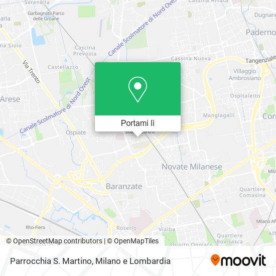 Mappa Parrocchia S. Martino