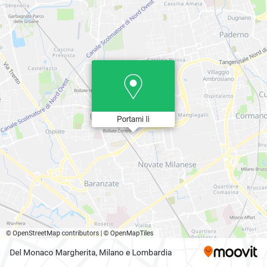 Mappa Del Monaco Margherita