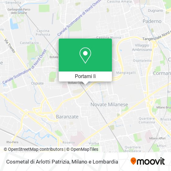 Mappa Cosmetal di Arlotti Patrizia