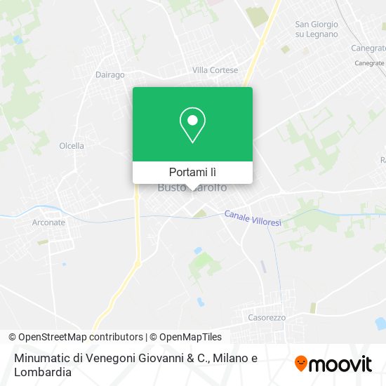 Mappa Minumatic di Venegoni Giovanni & C.