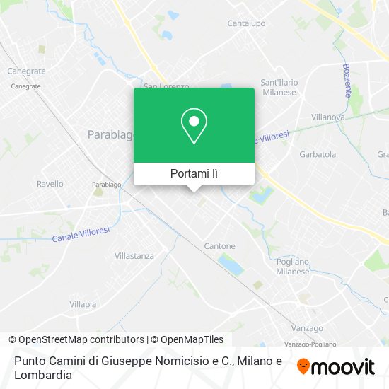 Mappa Punto Camini di Giuseppe Nomicisio e C.