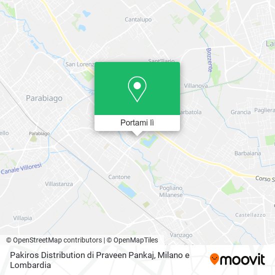 Mappa Pakiros Distribution di Praveen Pankaj
