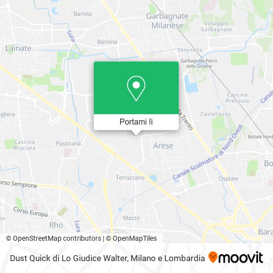 Mappa Dust Quick di Lo Giudice Walter
