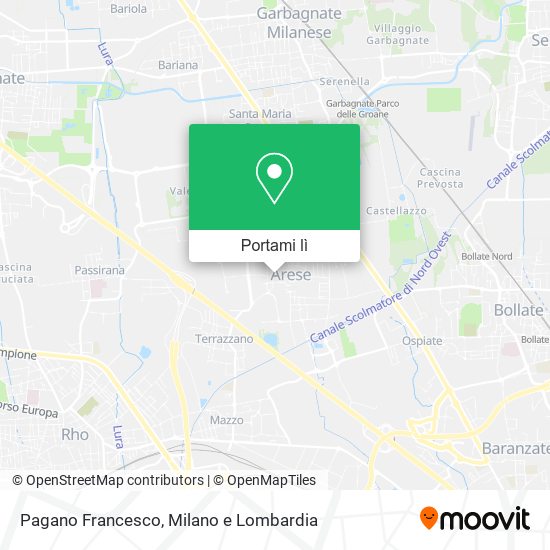 Mappa Pagano Francesco