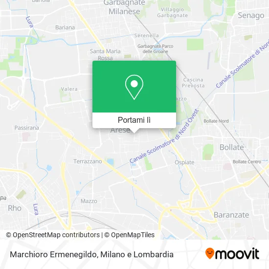 Mappa Marchioro Ermenegildo