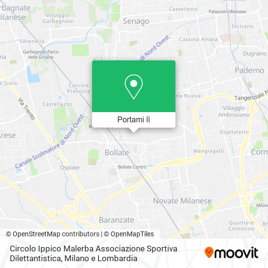 Mappa Circolo Ippico Malerba Associazione Sportiva Dilettantistica