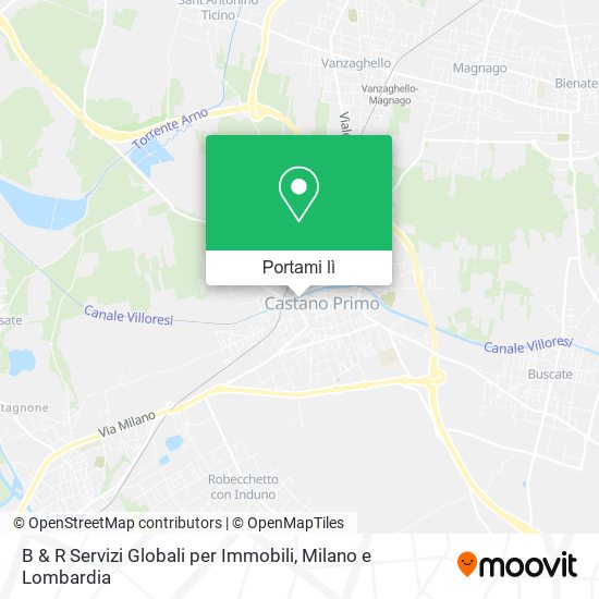 Mappa B & R Servizi Globali per Immobili