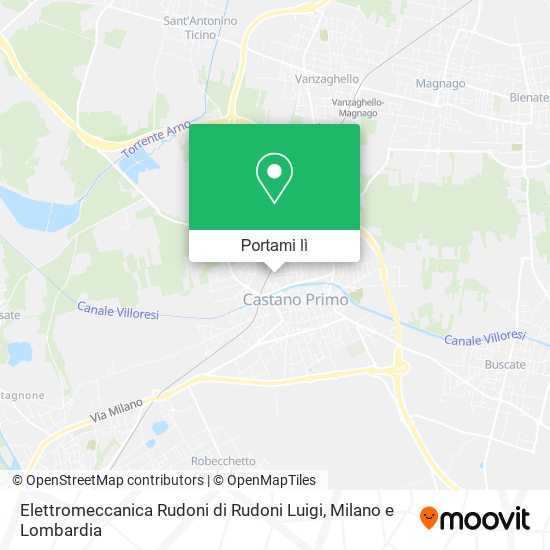Mappa Elettromeccanica Rudoni di Rudoni Luigi