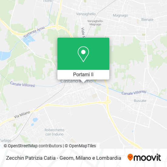 Mappa Zecchin Patrizia Catia - Geom