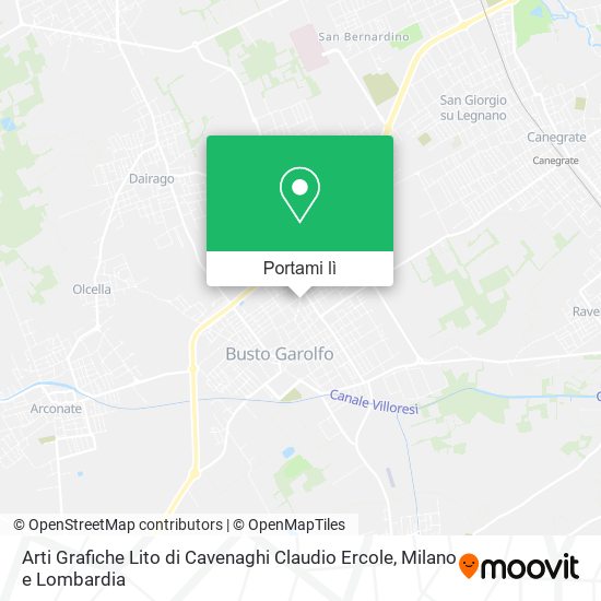 Mappa Arti Grafiche Lito di Cavenaghi Claudio Ercole