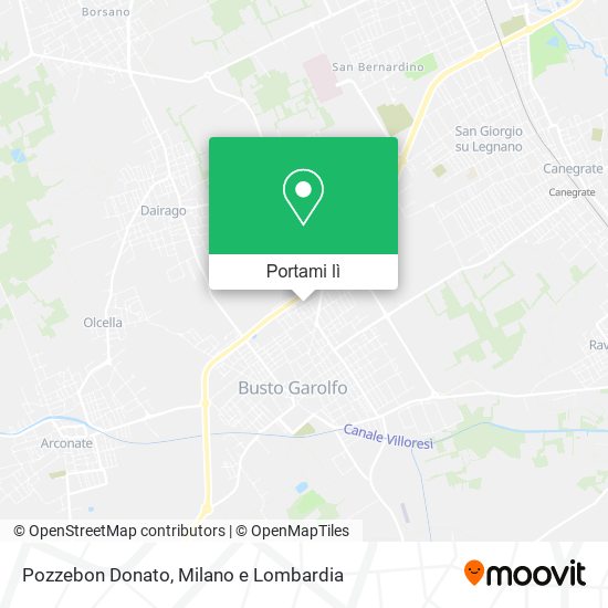Mappa Pozzebon Donato