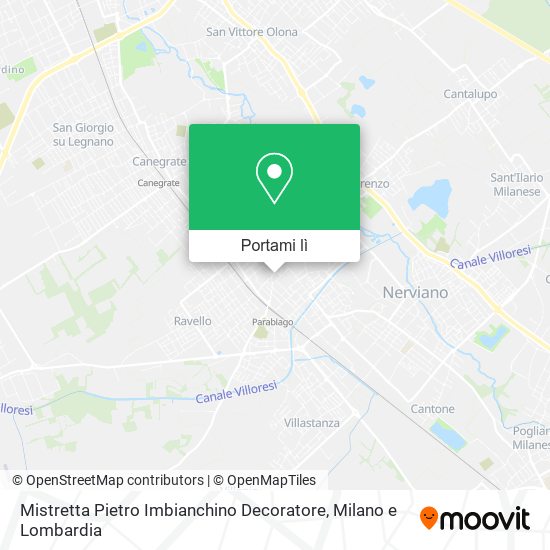 Mappa Mistretta Pietro Imbianchino Decoratore