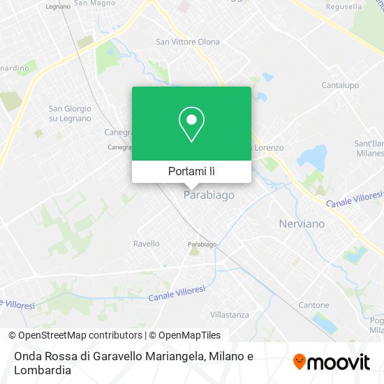 Mappa Onda Rossa di Garavello Mariangela