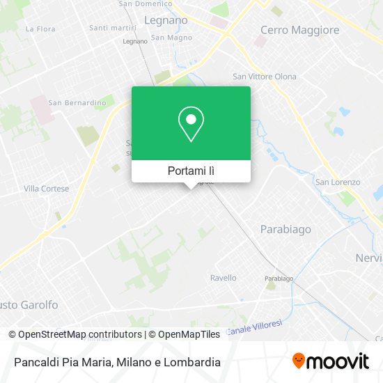 Mappa Pancaldi Pia Maria