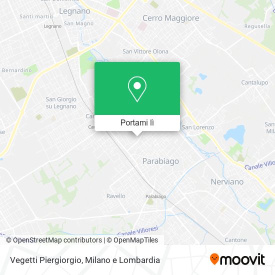 Mappa Vegetti Piergiorgio
