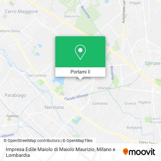Mappa Impresa Edile Maiolo di Maiolo Maurizio