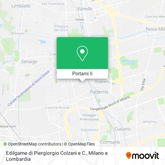 Mappa Edilgame di Piergiorgio Colzani e C.