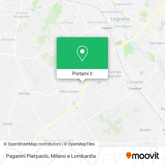 Mappa Paganini Pierpaolo