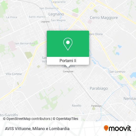 Mappa AVIS Vittuone