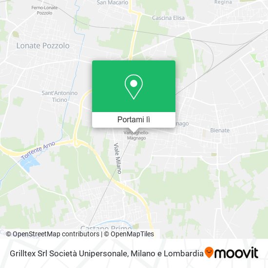 Mappa Grilltex Srl Società Unipersonale
