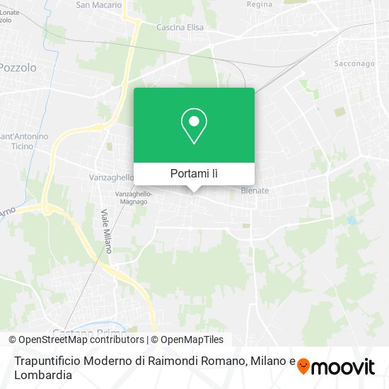 Mappa Trapuntificio Moderno di Raimondi Romano