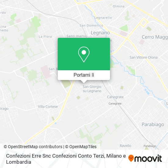 Mappa Confezioni Erre Snc Confezioni Conto Terzi