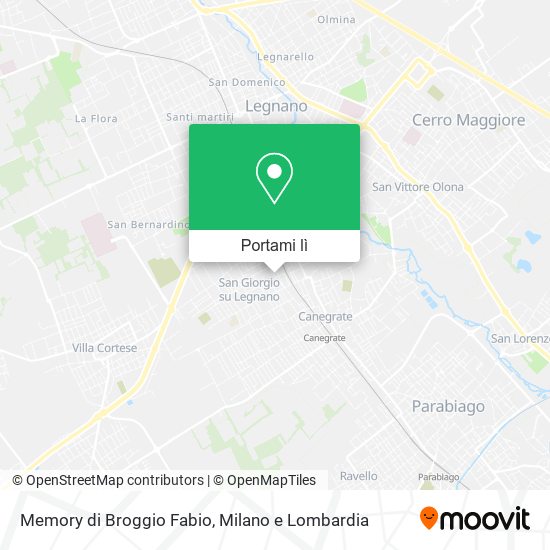 Mappa Memory di Broggio Fabio