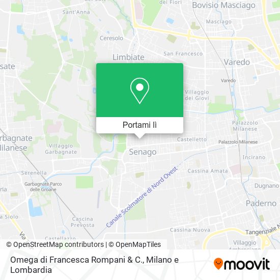 Mappa Omega di Francesca Rompani & C.