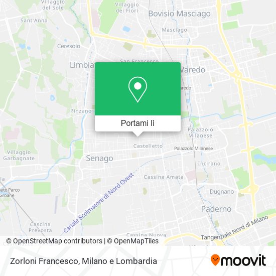 Mappa Zorloni Francesco
