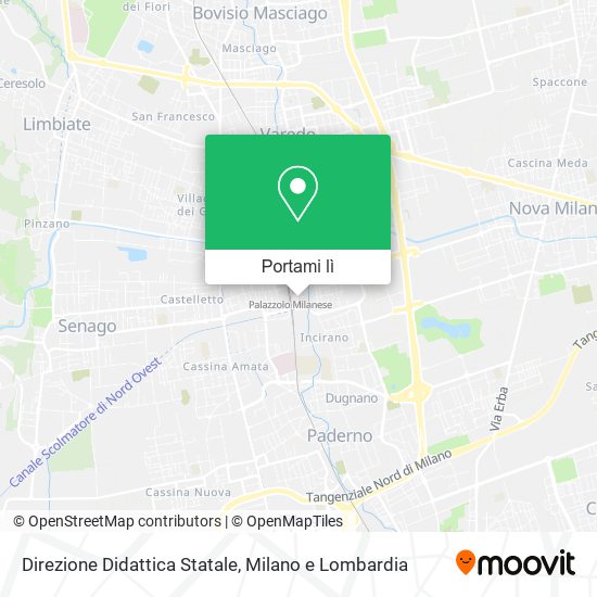 Mappa Direzione Didattica Statale