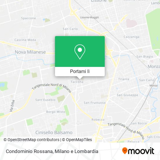 Mappa Condominio Rossana