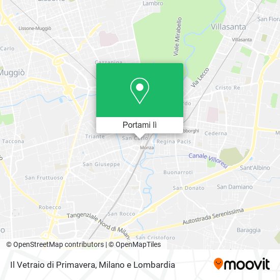 Mappa Il Vetraio di Primavera