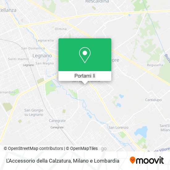Mappa L'Accessorio della Calzatura