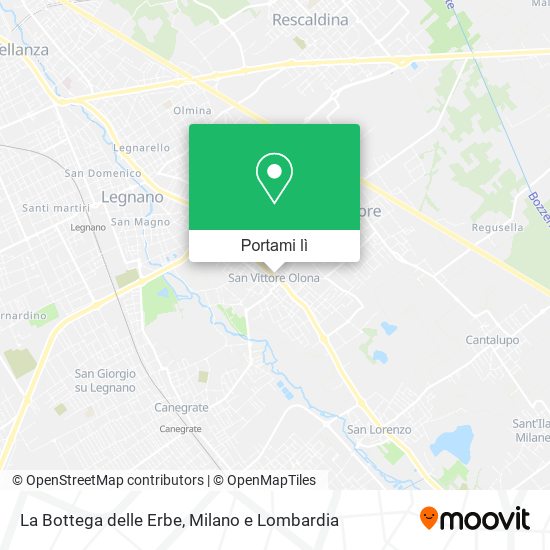 Mappa La Bottega delle Erbe
