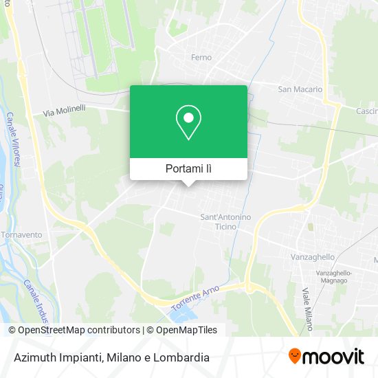 Mappa Azimuth Impianti