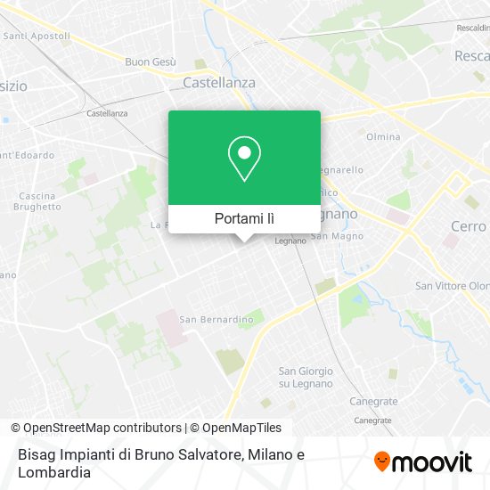 Mappa Bisag Impianti di Bruno Salvatore