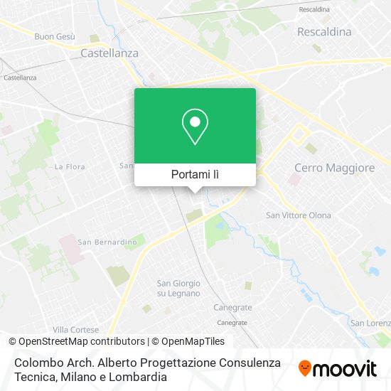 Mappa Colombo Arch. Alberto Progettazione Consulenza Tecnica