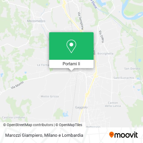 Mappa Marozzi Giampiero