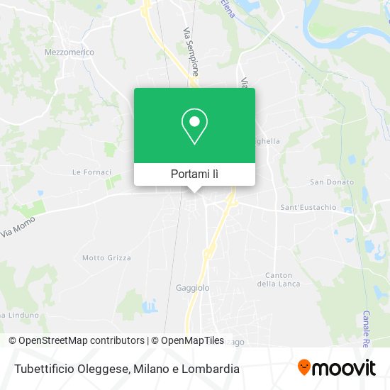 Mappa Tubettificio Oleggese