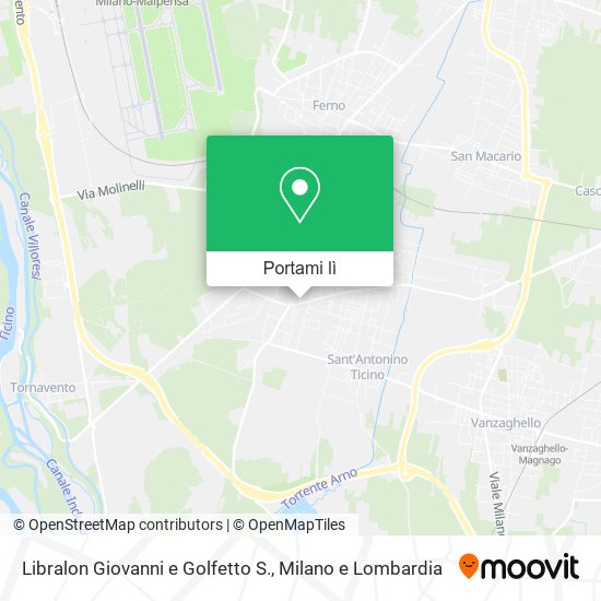 Mappa Libralon Giovanni e Golfetto S.