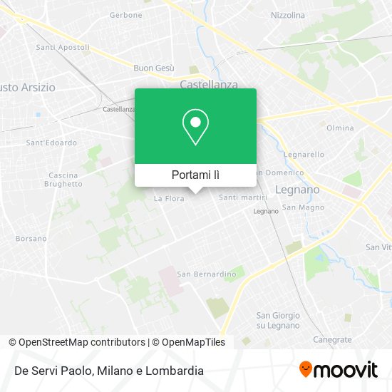 Mappa De Servi Paolo