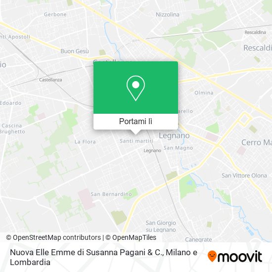 Mappa Nuova Elle Emme di Susanna Pagani & C.