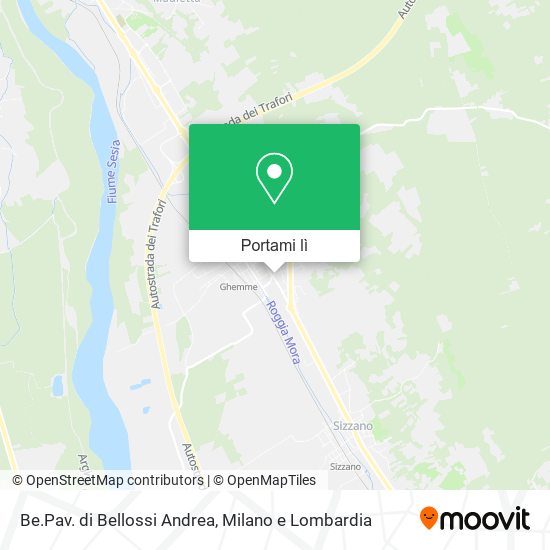 Mappa Be.Pav. di Bellossi Andrea