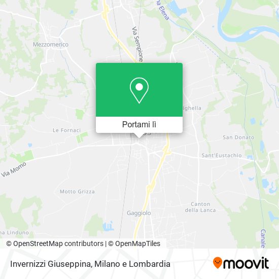 Mappa Invernizzi Giuseppina