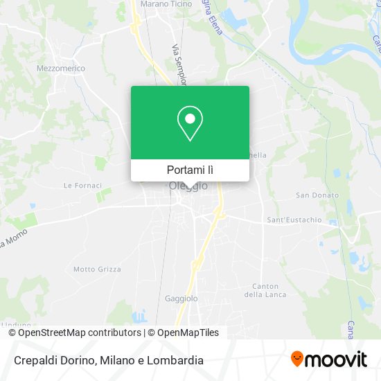 Mappa Crepaldi Dorino
