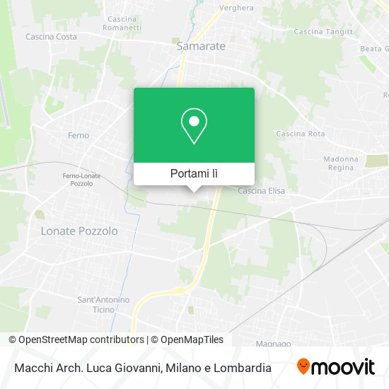 Mappa Macchi Arch. Luca Giovanni