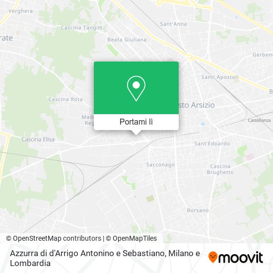 Mappa Azzurra di d'Arrigo Antonino e Sebastiano